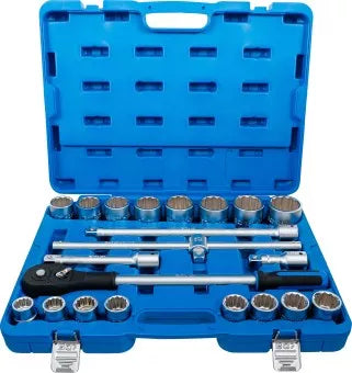 Socket Set 20 mm (3/4") Inch Sizes 21 pcs.