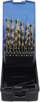 Twist Drill Set HSS-G M35 Cobalt Steel 1 - 13 mm 25 pcs.