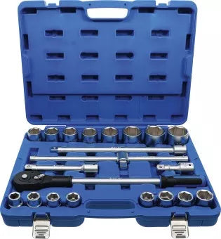 Socket Set 20 mm (3/4") Drive 21 pcs.