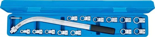 Tensioner Pulley Wrench Set 12-point 12 - 19 mm / E-Type E10 - E18 15 pcs.