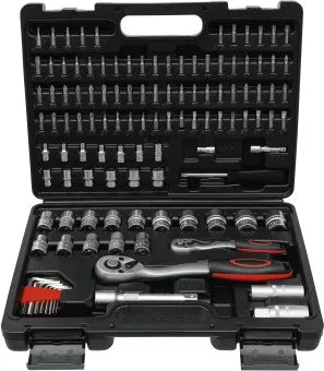 Socket Set Super Lock 6.3 mm (1/4") / 12.5 mm (1/2") Drive 115 pcs.