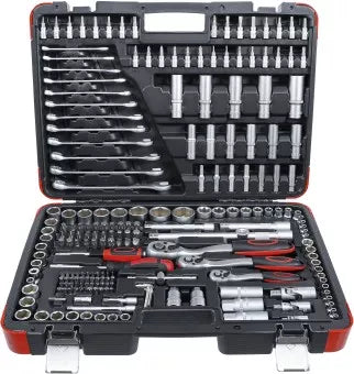 Socket Set 6.3 mm (1/4") / 10 mm (3/8") / 12.5 mm (1/2") Drive 216 pcs.