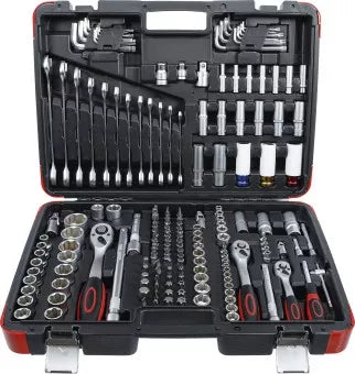 Socket Set 6.3 mm (1/4") / 10 mm (3/8") / 12.5 mm (1/2") Drive 176 pcs.