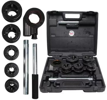 Pipe Threading Set 3/8" - 1.1/4" 7 pcs.