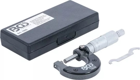 Micrometer graduation 0.01 mm 0 - 25 mm