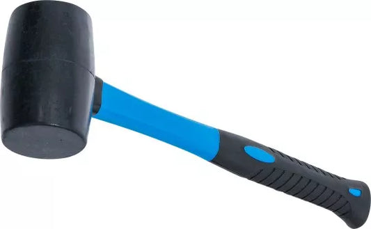 Rubber Mallet Fibreglas Shaft black Head Ø 50 mm 280 g