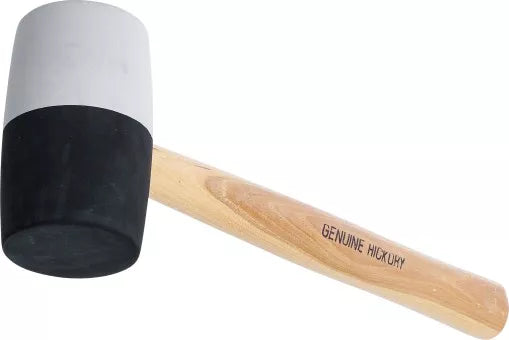 Rubber Mallet Hickory Handle black / white Head Ø 63 mm 840 g