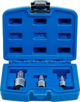 Extension Bar Set with magnetic holders 6.3 mm (1/4") / 10 mm (3/8") / 12.5 mm (1/2") 3 pcs.