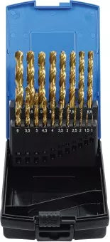 Twist Drill HSS G titanium nitrated 1 - 10 mm 19 pcs.