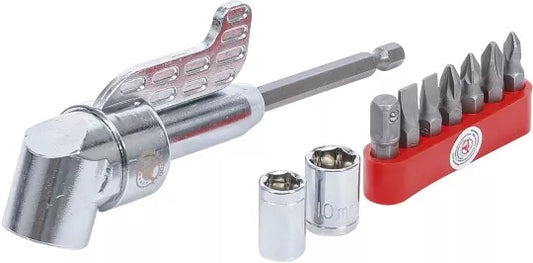 Offset Screwdriver Attachment for Drills 10 pcs.