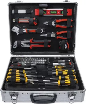 Tool Set in Aluminium Case 129 pcs.