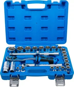 Socket Set 12.5 mm (1/2") Drive 8 - 32 mm 27 pcs.