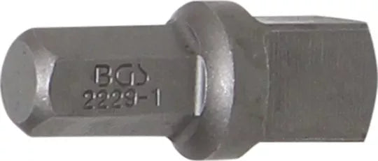 Bit Ratchet Adaptor ext. Hexagon 8 mm (5/16") - ext. square 10 mm (3/8") 30 mm