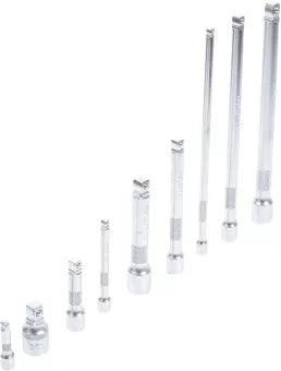"Wobble" Extension Bar Set 6.3 mm (1/4") / 10 mm (3/8") / 12.5 mm (1/2") 9 pcs.