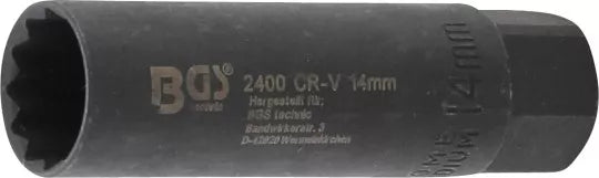 Spark Plug Socket, Hexagon 10 mm (3/8") Drive 14 mm