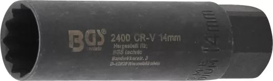 Spark Plug Socket, Hexagon 10 mm (3/8") Drive 14 mm