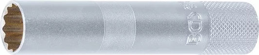 Spark Plug Socket with Magnet, 12-point, long 10 mm (3/8") Drive 14 mm