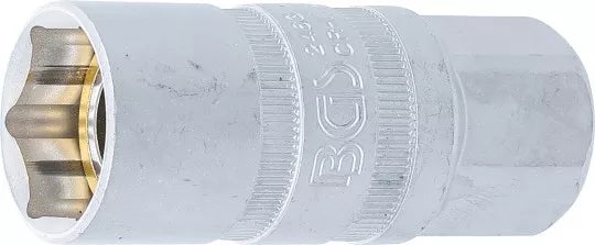 Spark Plug Socket with Magnet, Hexagon 12.5 mm (1/2") Drive 21 mm