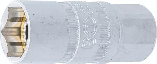 Spark Plug Socket with Magnet, Hexagon 12.5 mm (1/2") Drive 21 mm