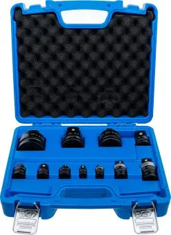 Impact Adaptor and Universal Joint Set 6.3 mm (1/4") - 25 mm (1") 11 pcs.
