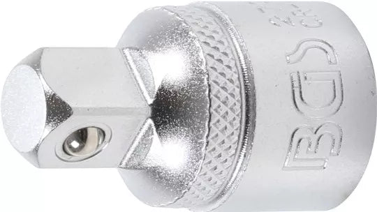 Socket Adaptor internal square 12.5 mm (1/2") - external square 10 mm (3/8")