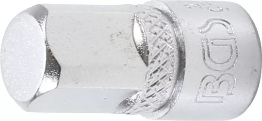 Socket Adaptor internal square 6.3 mm (1/4") - external square 10 mm (3/8")