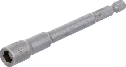 Socket, Hexagon, extra long for electric drills 6.3 mm (1/4") Drive 7 mm