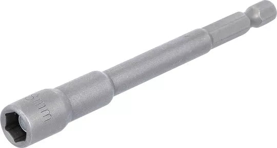 Socket, Hexagon, extra long for electric drills 6.3 mm (1/4") Drive 8 mm