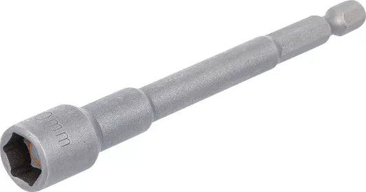 Socket, Hexagon, extra long for electric drills 6.3 mm (1/4") Drive 10 mm