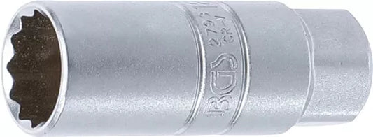 Spark Plug Socket, 12-point 10 mm (3/8") Drive 18 mm