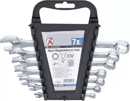 Combination Spanner Set 6 - 17 mm 7 pcs.