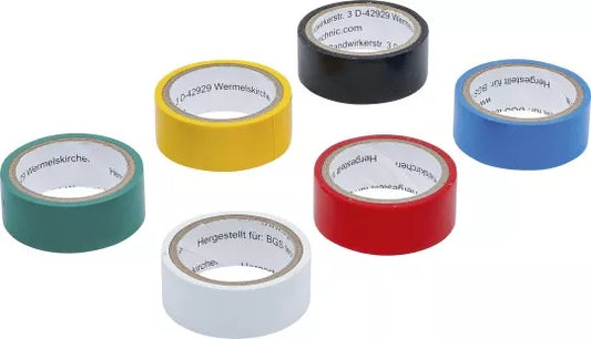 COLOR Tape Roll Set 19 x 3.5 m 6 pcs.