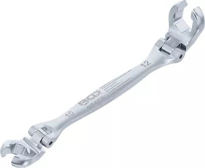 Double Ring Spanner for Brake Lines and Joints 10 x 12 mm