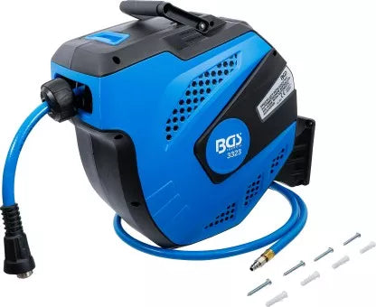 Retractable Air Hose Reel Automatic 12 m + 2 m