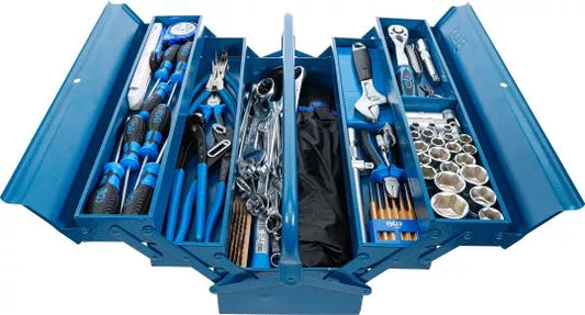 Metal Tool Box incl. Tool Assortment 137 pcs.