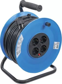 Cable Reel 50 m 3 x 1.5 mm² 4 Socket Outlets IP 20 3000 W