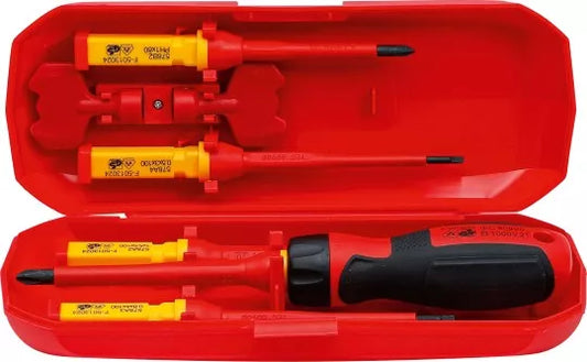 VDE Screwdriver Set with Interchangeable Blades 8 pcs.