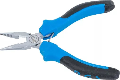 Electronic Long Nose Pliers straight spring loaded 130 mm