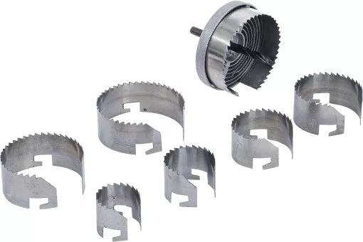 Hole Saw Set Ø 26 - 63 mm depth 25 mm 7 pcs.