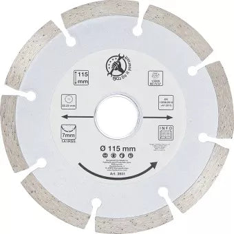 Segment Cutting Disc Ø 115 mm