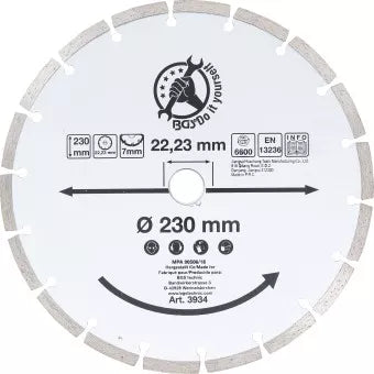 Segment Cutting Disc Ø 230 mm