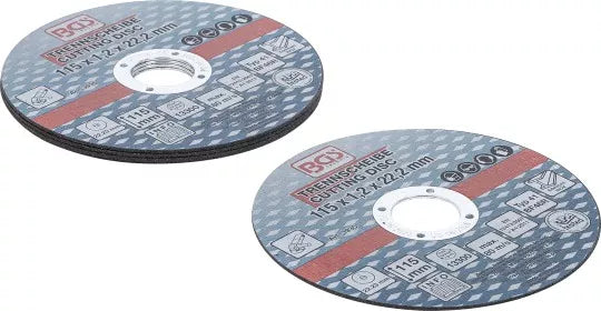 Cutting Discs for Stainless Steel Ø 115 x 1.0 x 22.2 mm 5 pcs.