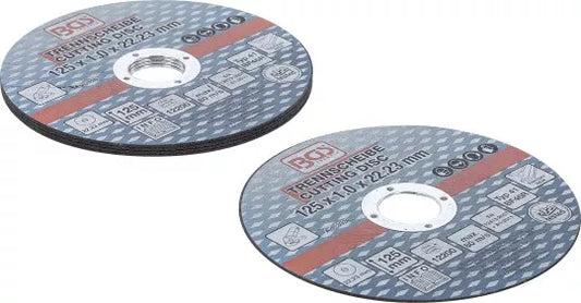 Cutting Discs for Stainless Steel Ø 125 x 1.0 x 22.2 mm 5 pcs.
