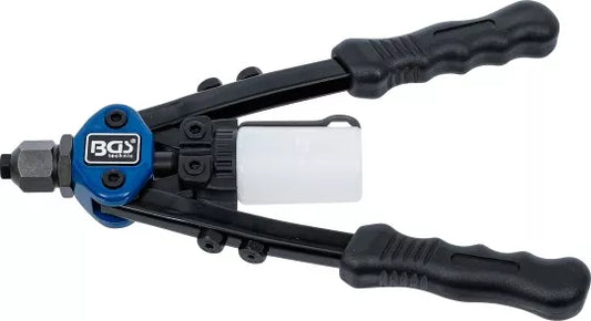 Riveter long arm with Collecting Bottle