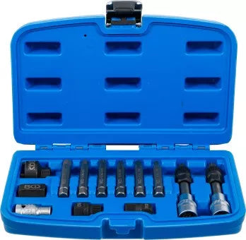 Alternator Bit/ Bit Socket Set 12.5 mm (1/2") 13 pcs.