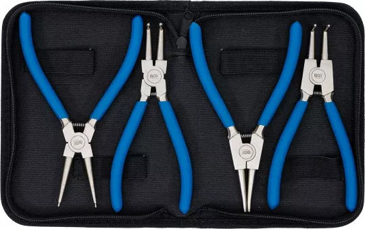 Circlip Pliers Set 175 mm 4 pcs.