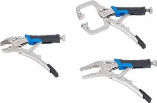 Mini Locking Grip Pliers Set 3 pcs.