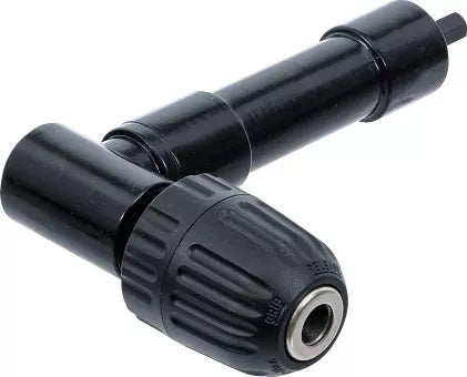 Angled Drill Head with Keyless Chuck