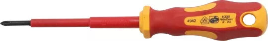 VDE Screwdriver Cross Slot PH0 Blade Length 75 mm