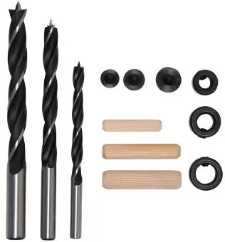 Wooden Dowel / Drill Set 6 - 10 mm 43 pcs.